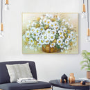 Diamond Painting Little Daisy Full Round Drill Picture of Rhinestone DIY Drawing