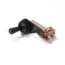 3 Way Toggle Switch Metal Dial L Type Rocker for LP Electric Guitar (Black)