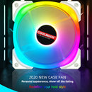 COOLMOON 120mm RGB Cooling Fan 5V 3Pin ARGB PC Chassis Radiator Heatsink Cooler
