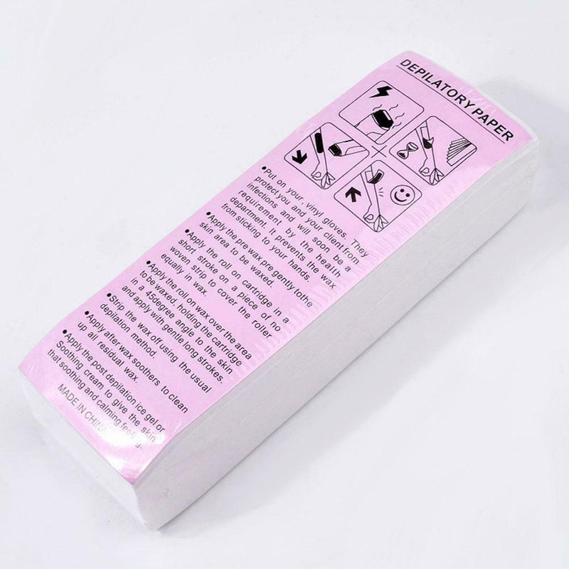 Depilatory Paper Waxing Strips Non-woven Hair-removing Paper Face Leg I7I9