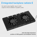 GPU Backplane Radiator for RTX 3090 (Laird 700 Set 0.5mm Thermal Pad) Newly