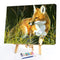 #A Bushes Animals Oil Paint By Numbers Kit DIY Home Decoration Gift Wall Pictu