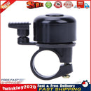 Aluminum Bicycle Bell Bicycle Alarm Bicycle Horn Bike Ring Black Newly