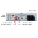 hands-free phone Bluetooth In-dash Audio Head Unit Car MP3 Player Car Radio