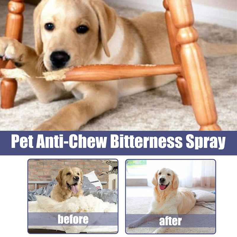 Dog Bitter Spray Dogs Training Aid Claw Anti Chewing Puppy for Furniture Ca