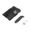 Lightweight Bicycle Hard Saddlebag Wind Bike Cushion Folding Bag (Black) Newly