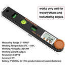 Level Ruler Electronic Goniometer Digital Instrument Angle Inclinometer