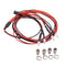 4pcs 70cm 3mm LED Headlight Taillight for 1/12 1/18 1/10 1/8 Axial Scx10 RC Cars