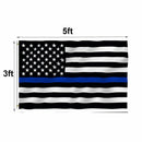 Lives Matter American Law Enforcement Police USA US Flag Thin Blue Line Flag