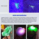 9LED UV Mini Portable Flashlight Purple Light 395-400nm Ultraviolet Torch Lamp