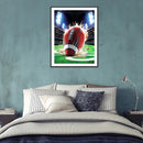 5D DIY Diamond Painting Kits Rugby Full Round Drill Wall Decor Art Crafts