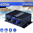 AK-170 Wireless HiFi Audio Power Amplifier 200W+200W 2-CH Dual Channel w/RCA In