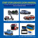 ANHTCzyx 12V/24V 8A Touch Screen Pulse Repair Car Battery Charger Red (UK) Newly