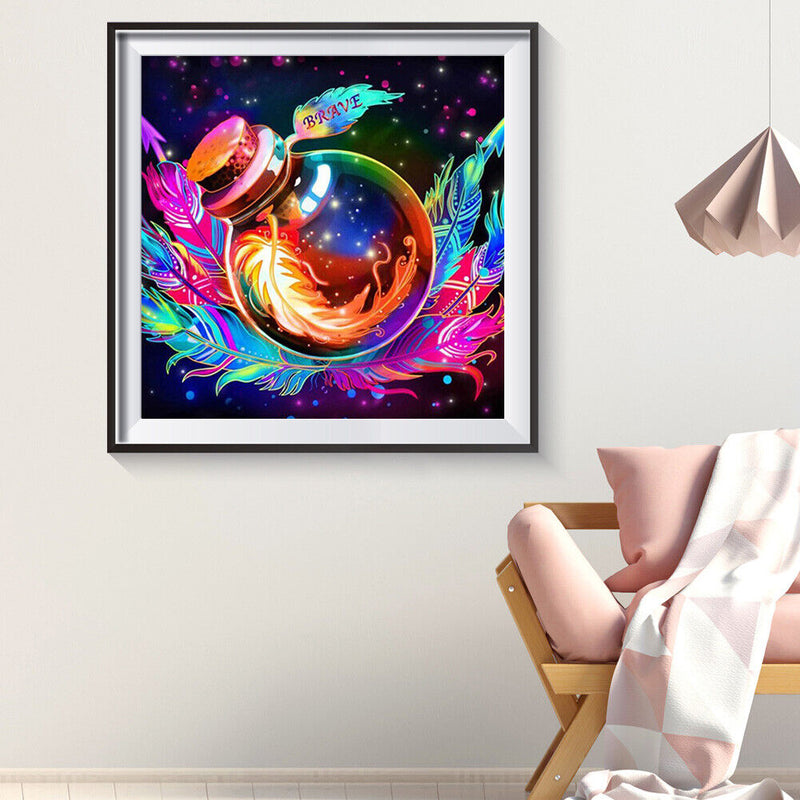 5D DIY Diamond Painting Crystal Ball Full Round Drill Mosaic Art Picture Decor