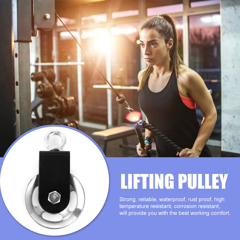 Mute Fitness Strength Workout Lifting Pulley Bearing Heavy Workout Equipment