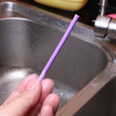12pcs/Set Sticks Decontamination Kitchen Bathtub Sewer Cleaner Rod (Purple)