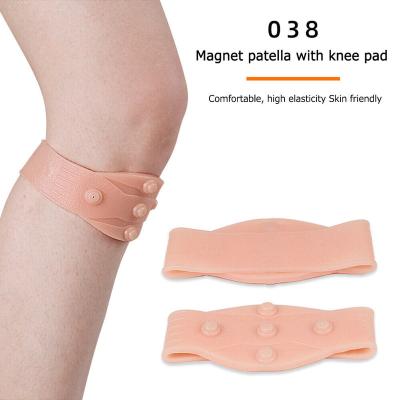 Magnetic Patella Knee Support Braces Compression Sport Arthritis Knee Guard