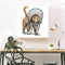5D DIY Full Round Drill Diamond Rhinestone Cat Home Classroom Decor Art Craft