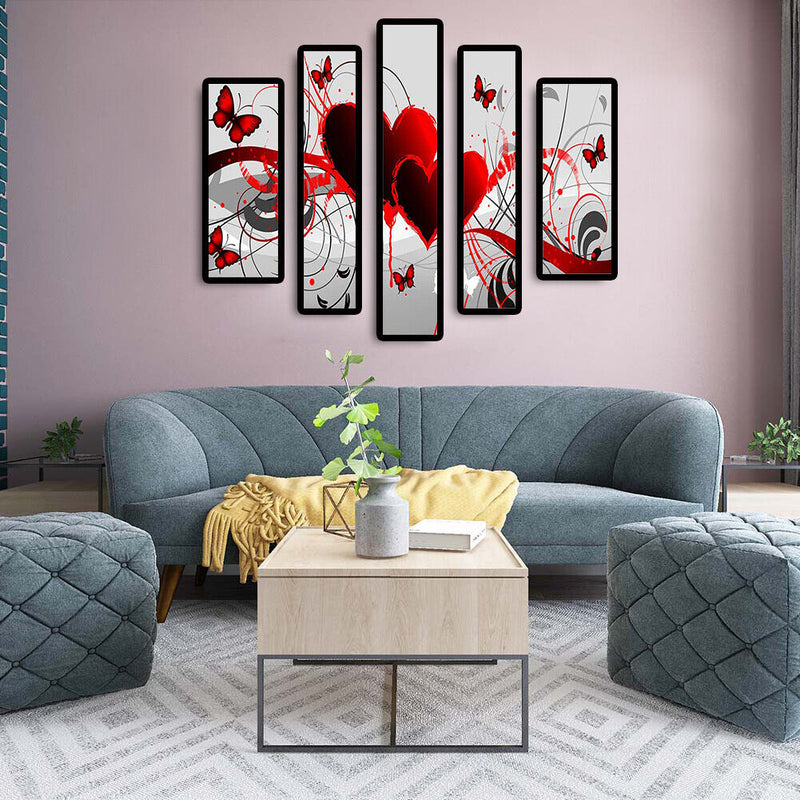 Full Cross Stitch 11CT Cotton Thread DIY Love Butterfly Printed Embroidery