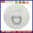 Stainless Steel D Ring Patch for PVC Inflatable Boat Raft Kayak Fitting Par