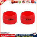 2pcs Bike Handlebar Tape Ring Anti-Skid Bicycle Handle Strap Sleeve (Red) Newly