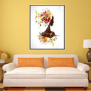 Flower Fairy 5D Diamond DIY Painting Kit Home Decor Craft 30 X 30cm(A)
