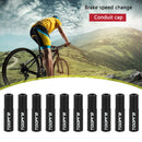 10pcs MTB Road Bike Brake Cable End Caps Inner Wire Tips (Black 5mm Brake) Newly