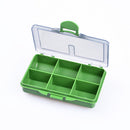Multi-Slot Lures Bait Hooks Box Fishing Tackle Storage Container (6 Cells) Newly