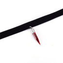 Blood Gothic Transparent Vampire Diaries Pendant Glass Bottles Necklace Chocker