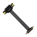 PCI-E 1X Slot Extension Riser Card Desktop PCI-Express 36Pin Ribbon Flex Cable