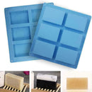 Rectangle Food Grade Silicone Soap Mold Cake Mould Making Craft Soap CA U6R4