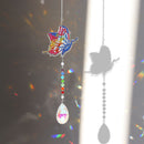 DIY 5D Diamond Painting Rainbow Maker Wind Chime Light Catcher (Butterfly) Newly