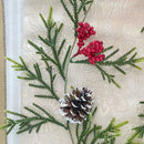 Decoration Wedding Decor Pine Needle Pine Cone Eucalyptus Leaf Vines Red Fruit