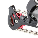 MUQZI MTB Road Bike Rear Derailleur Ceramic Pulley Guide Wheel (Red 11T) Newly