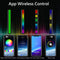 Type-C APP Control RGB 32 LED Voice-Activated Rhythm Light Bar (Jazz Black)