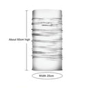 Cycling Camping Neck Tube Scarf Outdoor Gaiter Bandana Headband (White)