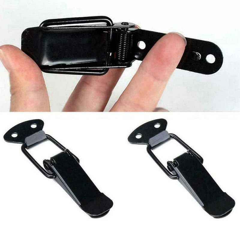 1Pair Car Bumper Trunk Fender Hatch Lids Quick Release Kit black Fastener C1N4