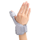 Thumb Splint Stabilizer with Wrist Support Carpal Adjustable Brace (Gray) Newly
