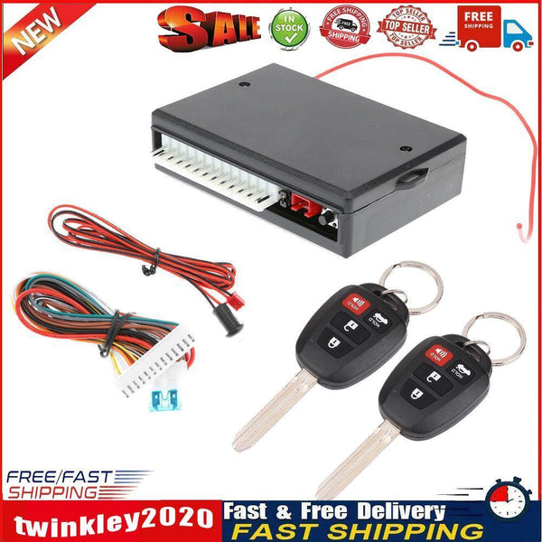 Car Keyless Entry System Remote Control Alarm Central Locking Kit VH13P Newly