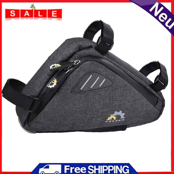 Outdoor Mountain Bike Cycling Triangle Bag Bicycle Front Tube Frame Pouch Holder