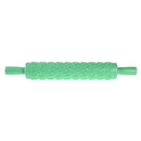 Rolling Pin Pattern Baking Tool Fondant Embossed Mold Cake Deco(Green)