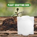 8cm Plant Rooting Box High Pressure Grafting Propagation Ball (White M) Newly