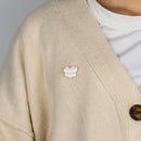 Bag Backpack Decor Enamel Pin Brooches Pink Heart Ribbon Denim Jackets Badge