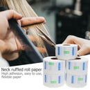 5pcs Hair Cutting Disposable Hairdressing Collar Neck Ruffle Roll Paper