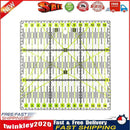 Acrylic Patchwork Ruler Double Color Quilting DIY Sewing Tools (15x15cm) Newly