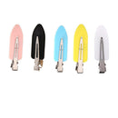 5pcs Candy Color Hair Clip Fashion Hairpins Cute Hairgrip Headwear (B)