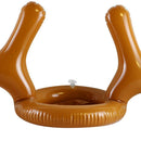 PVC Inflatable Antler Headband Toys Animal Head Ring Circle Tools Art Decor