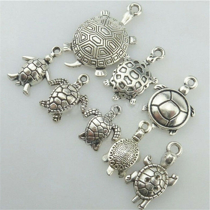 Decorative Making Findings Sea Turtle Pendant Pretty Beads Tortoise Charms
