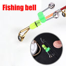 10pcs Electronic LED Night Fishing Rod Bite Alarm Double Bell Sea Fishing Tools