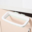 Hanging Cupboard Door Trash Towel Rack Storage Kitchen Garbage Bag Holder